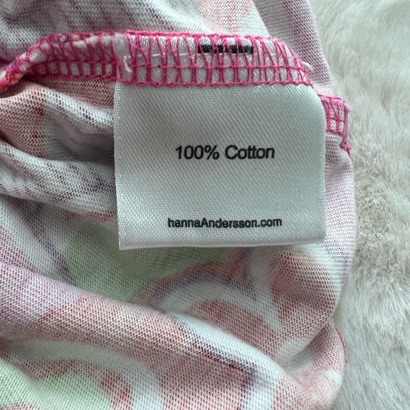 Hanna Anderson Floral Pattern Two Tiered Ruffle Skorts Size - Picture 5 of 8